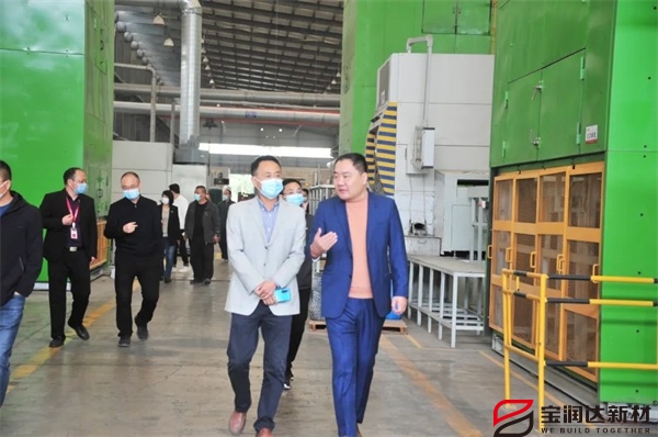 許昌市建筑業(yè)協(xié)會(huì)會(huì)長(zhǎng)來(lái)訪(fǎng)寶潤(rùn)達(dá)